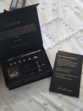 Gold Ear Care Kit - Portable Ear Cleaning Tool Set